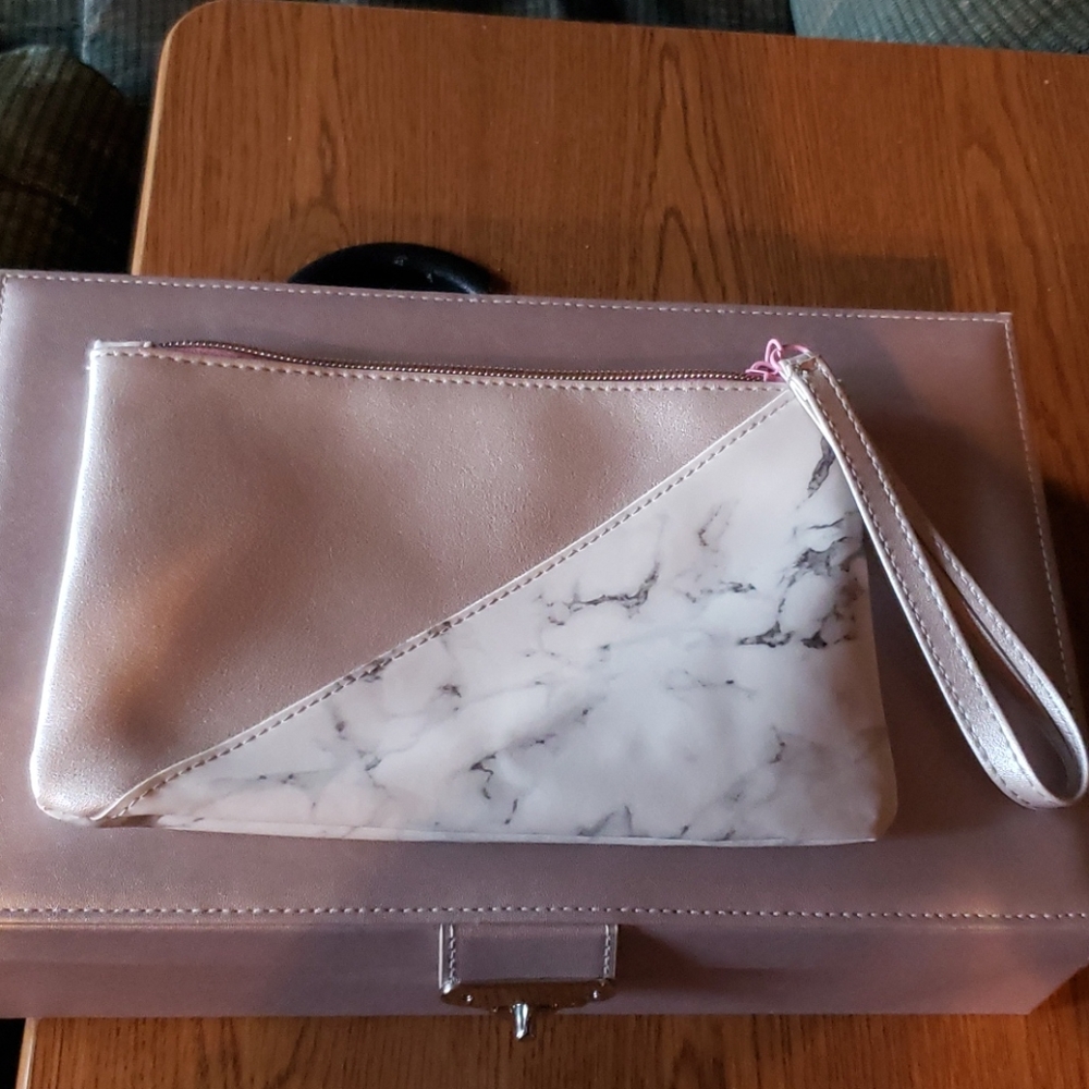 New Marbled Cosmetics Bag